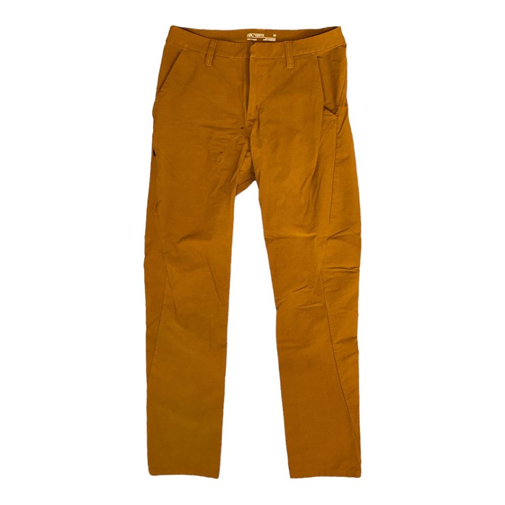 ARC'TERYX Men's Atlin Chino Pant Sepia Brown 32 Waist 32 Inseam Slim Fit